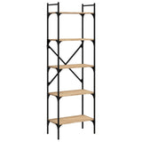 Bookcase 5-Tier 56X31.5X Engineered Wood