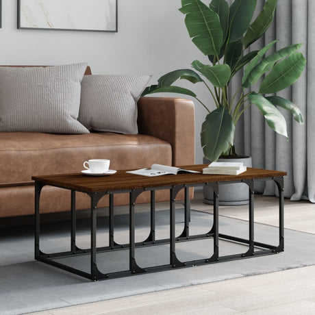 Coffee Table 100X50X35.5 Cm Engineered Wood