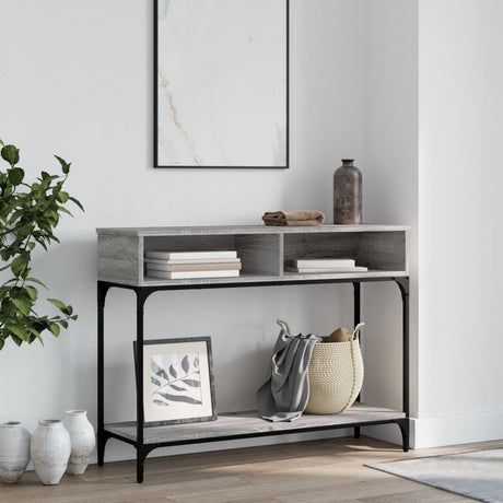 Console Table 100X30.5X75 Cm Engineered Wood