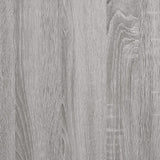 Console Table Grey Sonoma 75x34.5x75 cm Engineered Wood