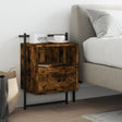 Bedside Cabinet Wall-Mounted 40X30X61 Cm Engineered Wood