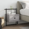 Bedside Cabinet Wall-Mounted 35X30X51 Cm Engineered Wood