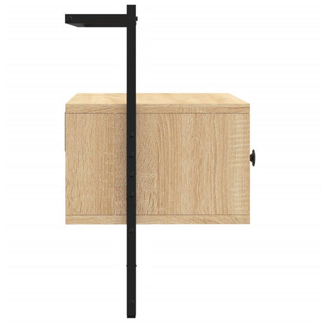Tv Cabinet Wall-Mounted 60.5X30X51 Cm Engineered Wood