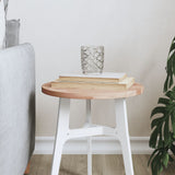 Table Top Ø Round Solid Wood Beech