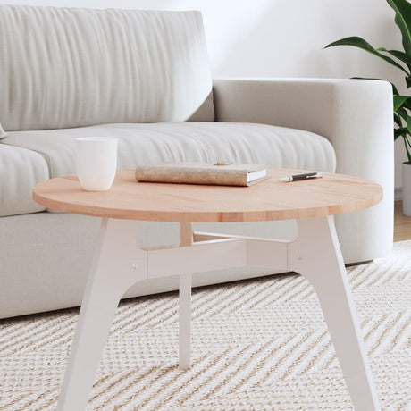 Table Top Ø Round Solid Wood Beech