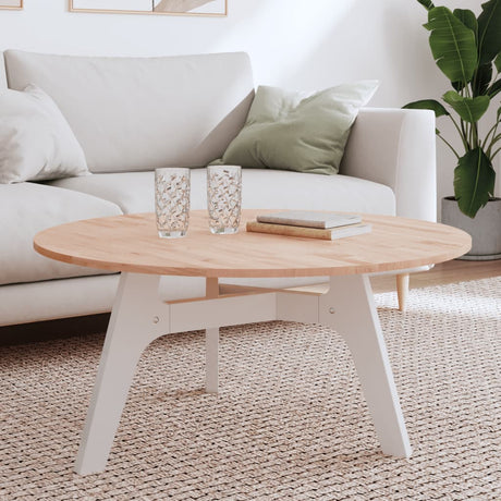 Table Top Ø Round Solid Wood Beech