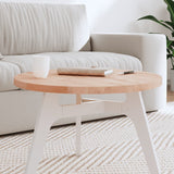 Table Top Ø Round Solid Wood Beech