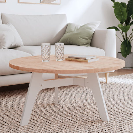 Table Top Ø Round Solid Wood Beech