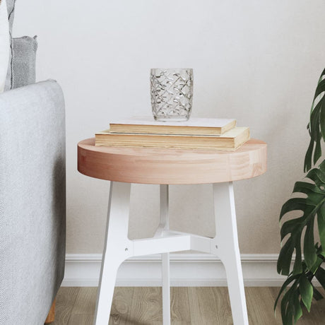 Table Top Ø Round Solid Wood Beech