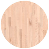 Table Top Ø Round Solid Wood Beech