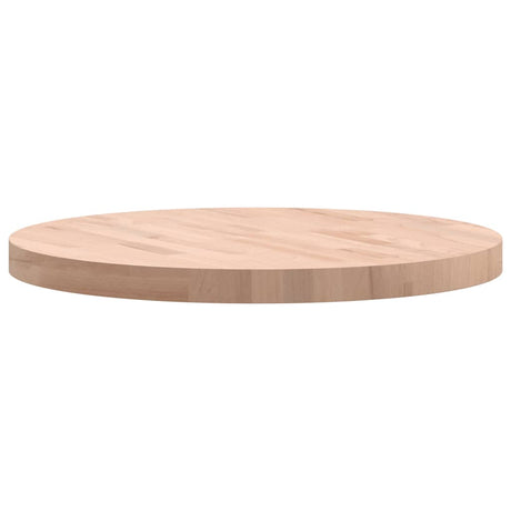 Table Top Ø Round Solid Wood Beech