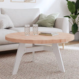Table Top Ø Round Solid Wood Beech