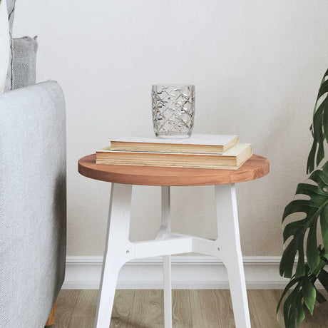 Table Top Ø Round Solid Wood Beech