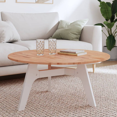 Table Top Ø Round Solid Wood Beech