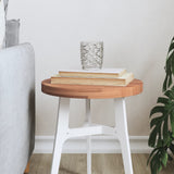 Table Top Ø Round Solid Wood Beech