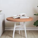 Table Top Ø Round Solid Wood Beech