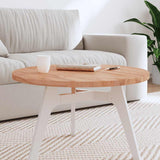 Table Top Ø Round Solid Wood Beech
