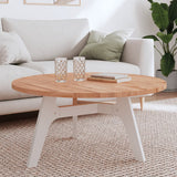 Table Top Ø Round Solid Wood Beech