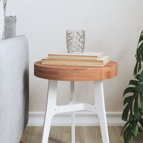 Table Top Ø Round Solid Wood Beech
