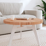 Table Top Ø Round Solid Wood Beech