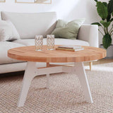 Table Top Ø Round Solid Wood Beech