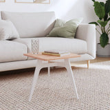 Table Top Ø Round Solid Wood Beech