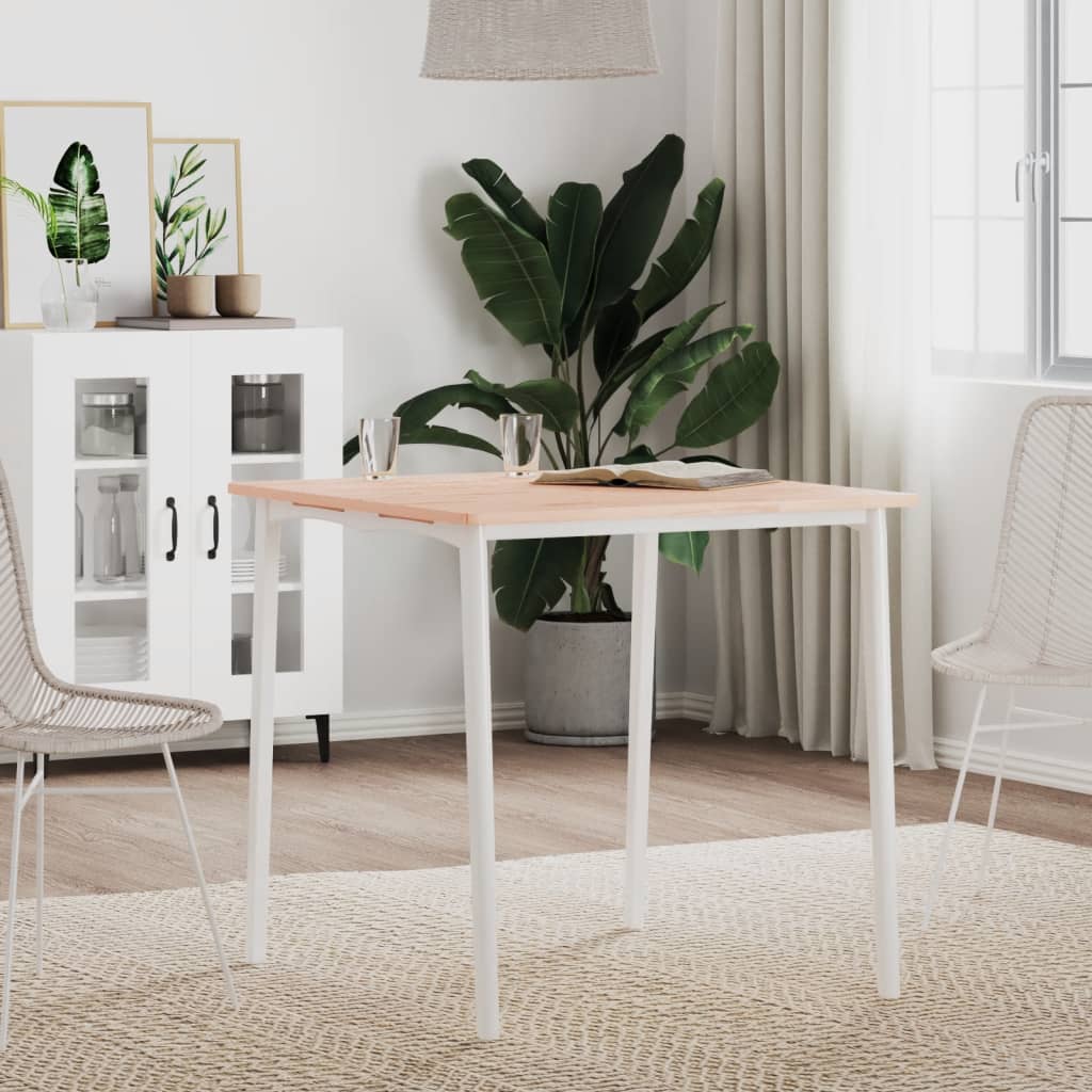 Table Top Ø Round Solid Wood Beech