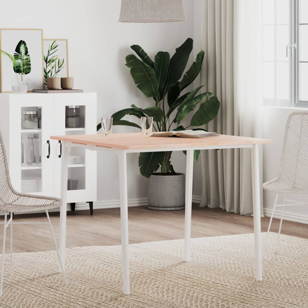 Table Top Ø Round Solid Wood Beech