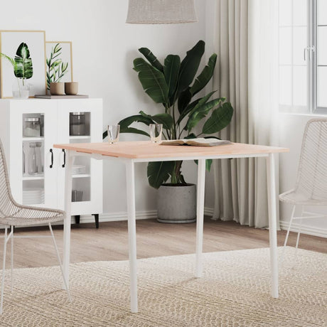 Table Top Ø Round Solid Wood Beech