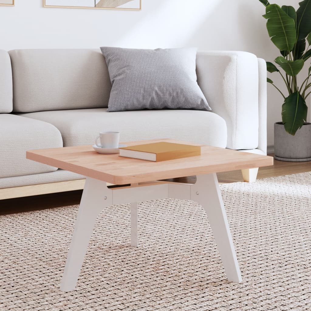 Table Top Ø Round Solid Wood Beech