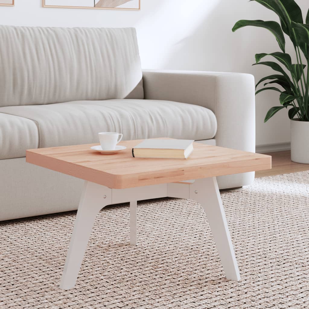 Table Top Ø Round Solid Wood Beech