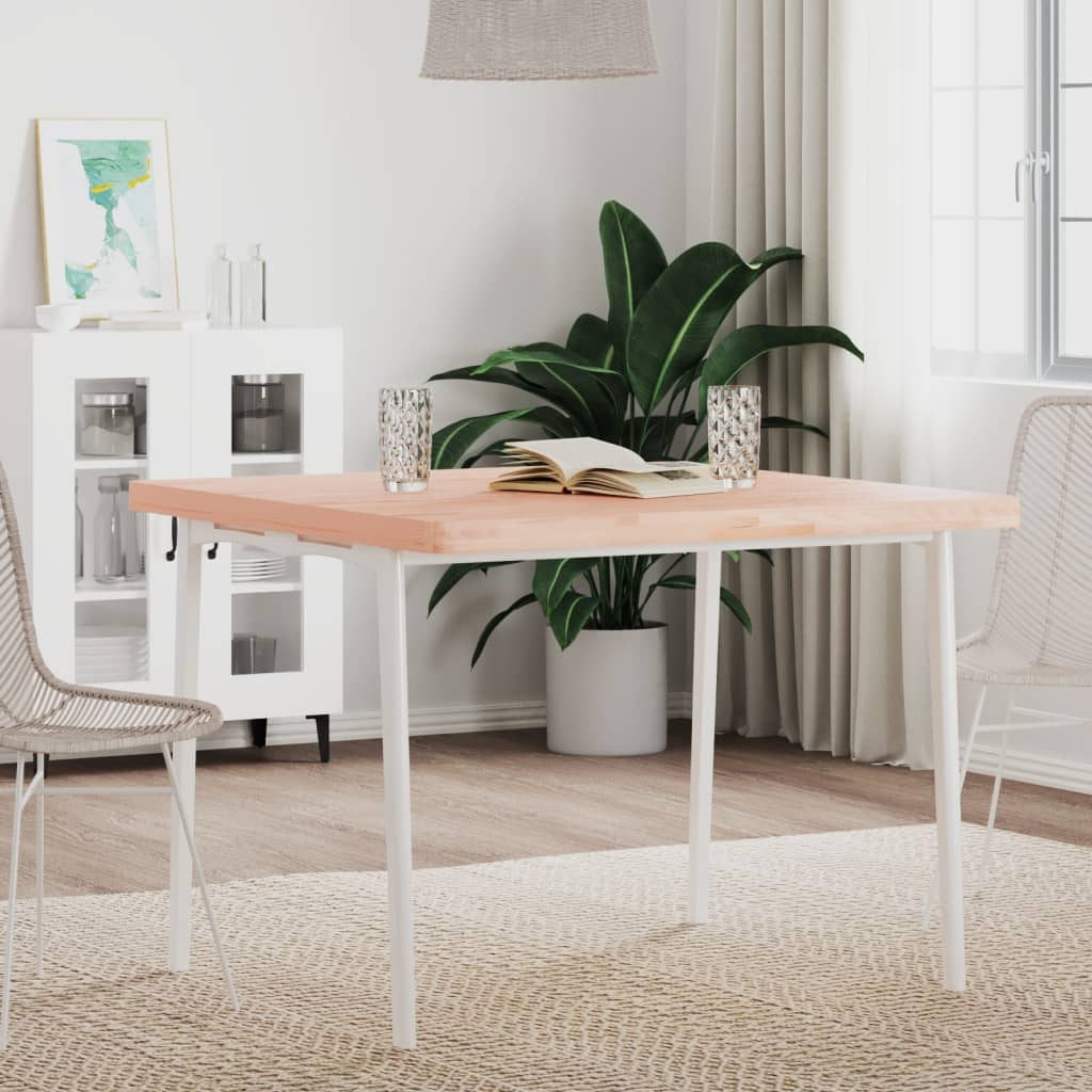 Table Top Ø Round Solid Wood Beech