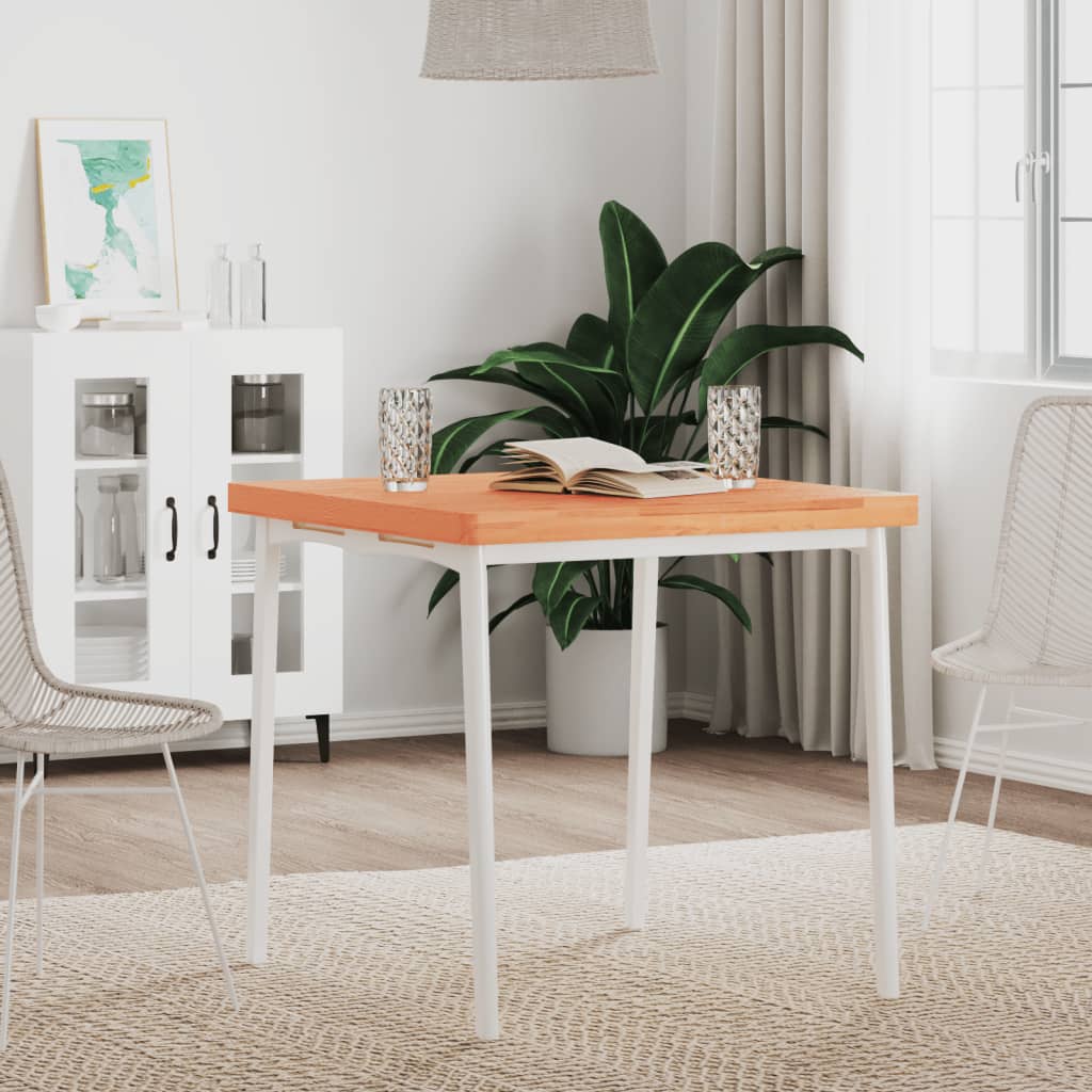 Table Top Ø Round Solid Wood Beech