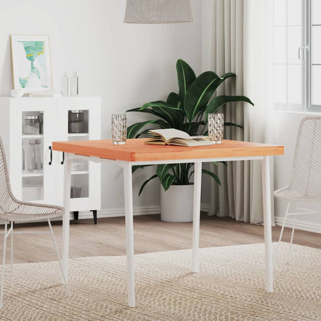 Table Top Ø Round Solid Wood Beech