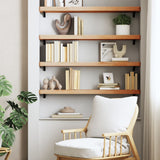 Wall Shelf Solid Wood Beech