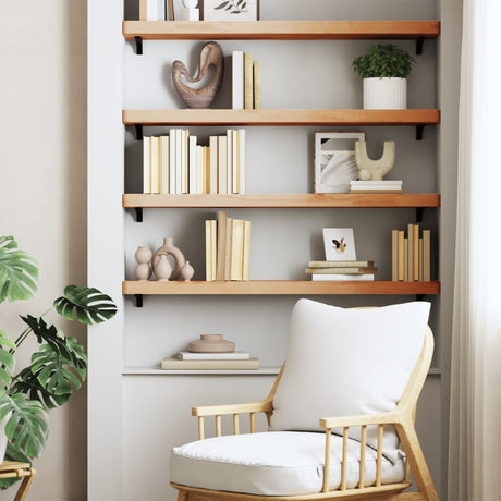 Wall Shelf Solid Wood Beech
