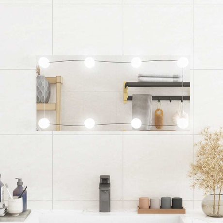 Wall Mirror Square Glass