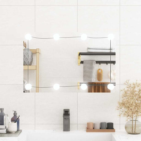 Wall Mirror Square Glass