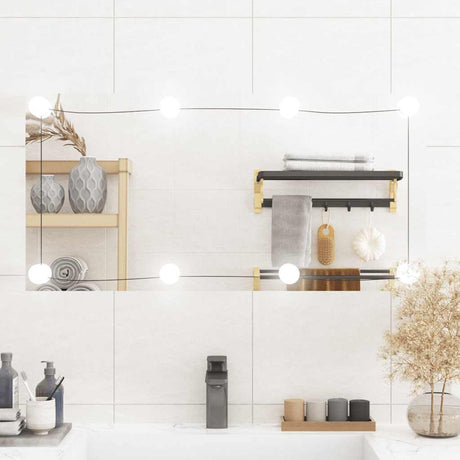 Wall Mirror Square Glass