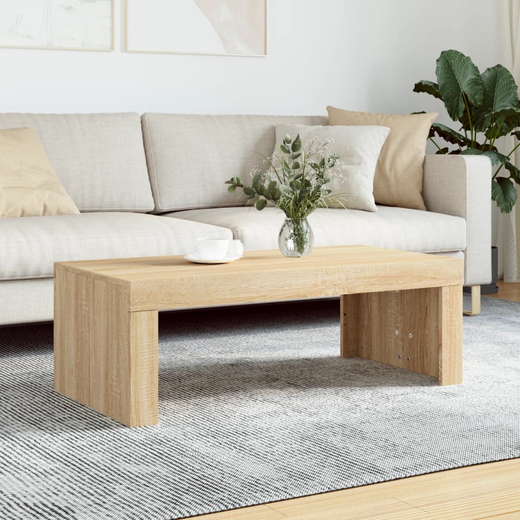 Coffee Table 102X50X36 Cm Engineered Wood