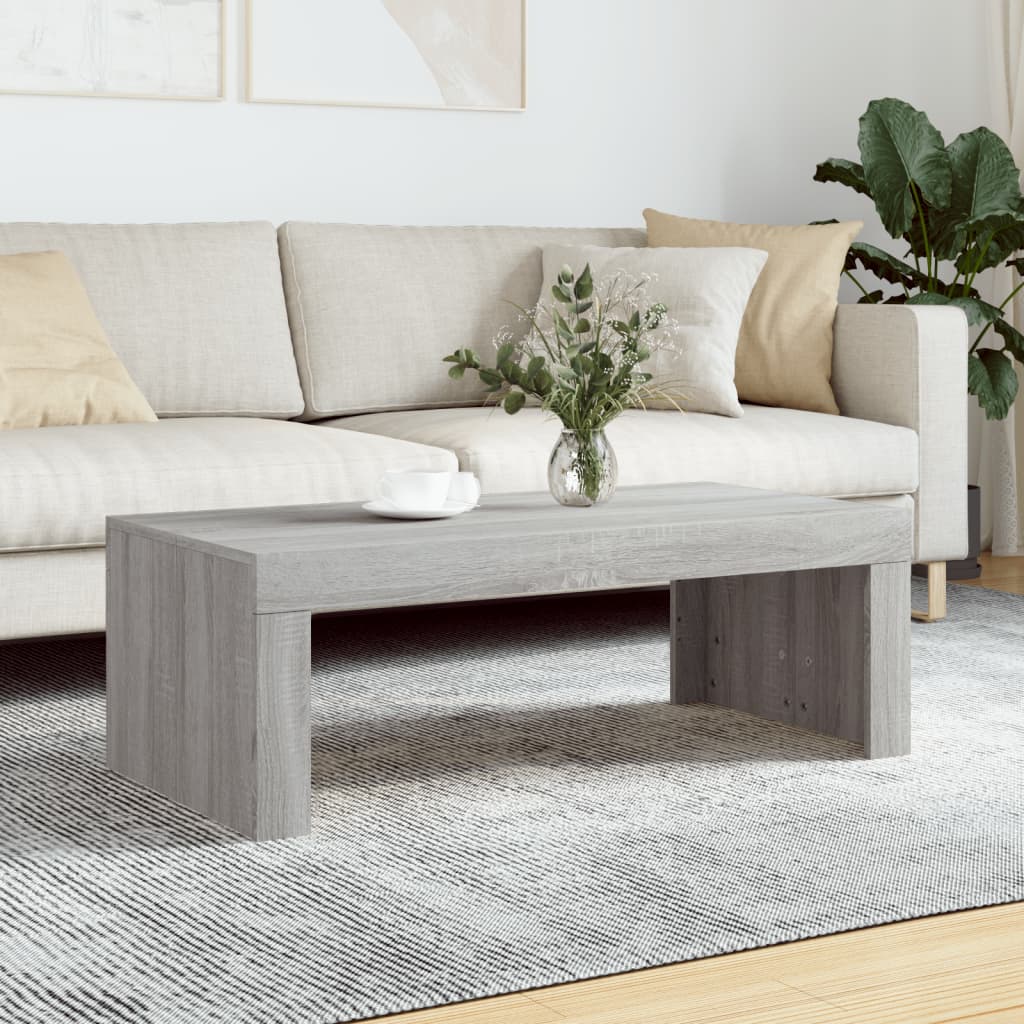 Coffee Table 102X50X36 Cm Engineered Wood