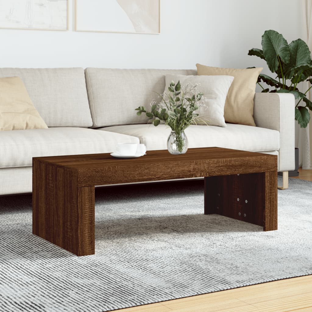 Coffee Table 102X50X36 Cm Engineered Wood