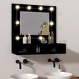 Mirror Cabinet With Led 60X31.5X62 Cm