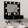 Mirror Cabinet With Led 60X31.5X62 Cm