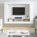 Tv Cabinet 152X22X113 Cm Engineered Wood