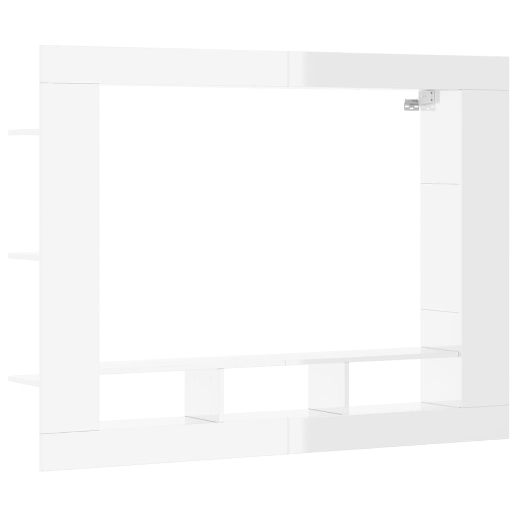 Tv Cabinet 152X22X113 Cm Engineered Wood