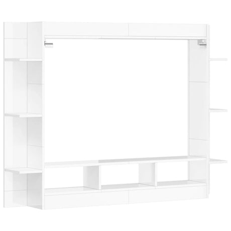 Tv Cabinet 152X22X113 Cm Engineered Wood