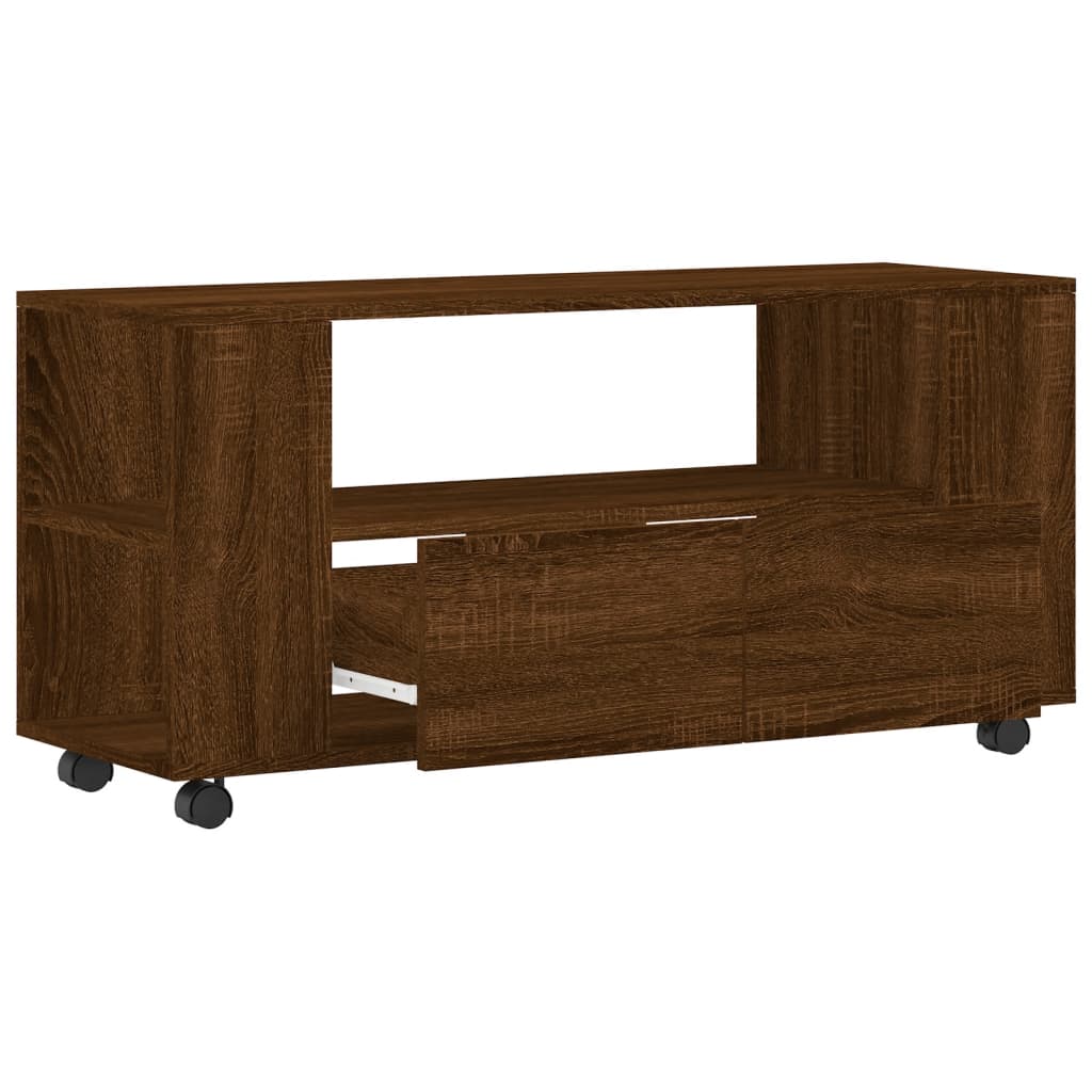 Tv Cabinet 102X34.5X43 Cm Engineered Wood