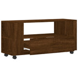 Tv Cabinet 102X34.5X43 Cm Engineered Wood