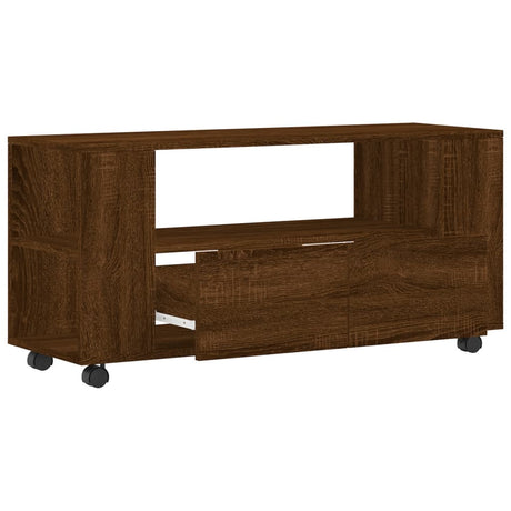 Tv Cabinet 102X34.5X43 Cm Engineered Wood